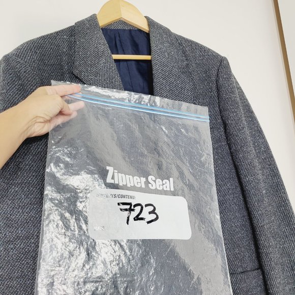 Vetements De Sports MaNis Vintage Wool Blend Blazer Jacket Academia Granpa - Picture 12 of 12